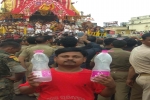Drinking Water Distribution In Rath Yatra, Puri